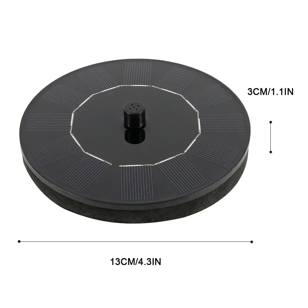 Solar Floating Fountain for Garden & Bird Bath ⛲☀️