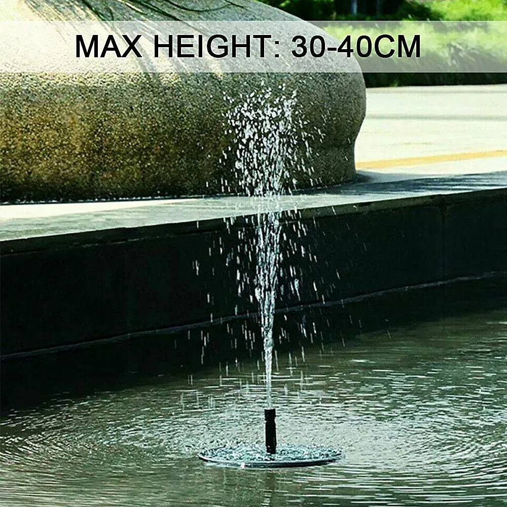 Solar Floating Fountain for Garden & Bird Bath ⛲☀️